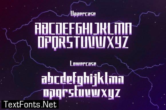 Elecstrom Font