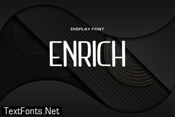 Enrich Font