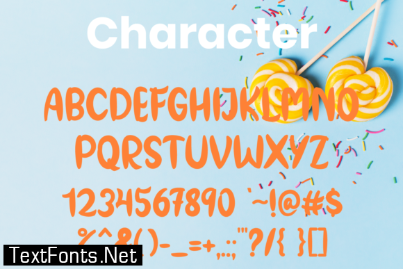 Five Balloons Font