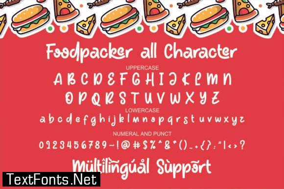 Foodpacker Font