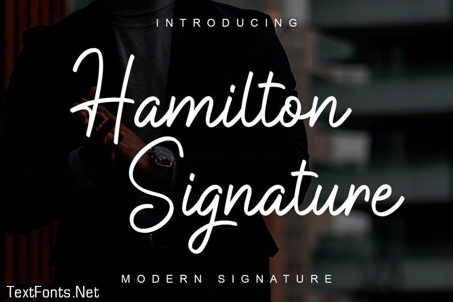 Hamilton Font