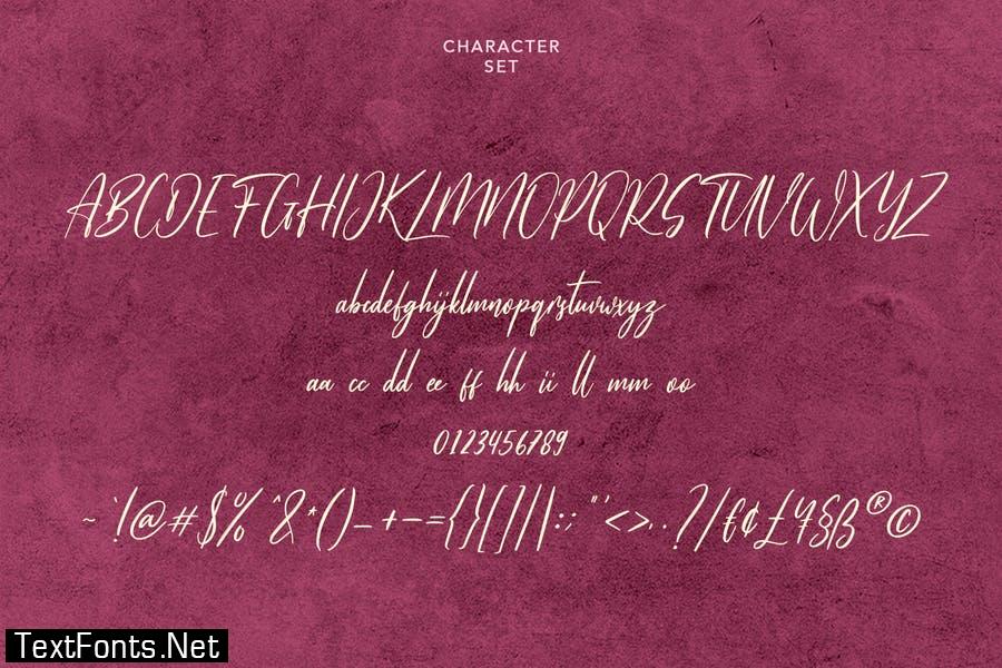 Howelstun Brush Script Font