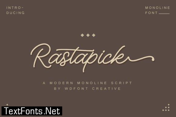 Rastapick Font