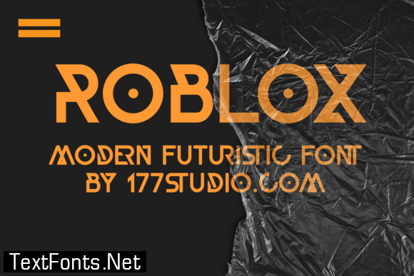 Roblox Font