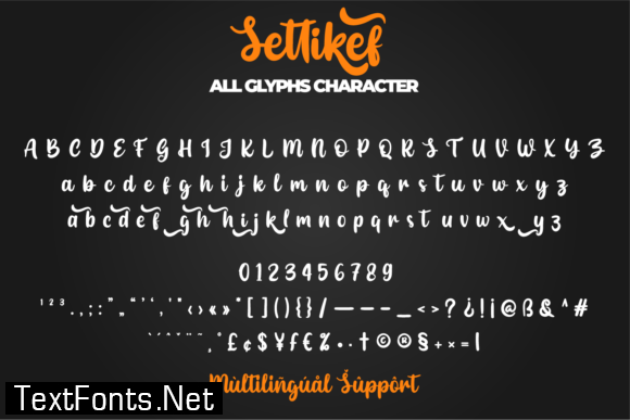 Settikef Font