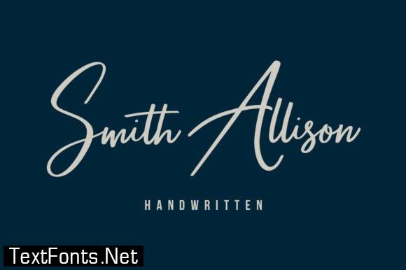 Smith Allison Font