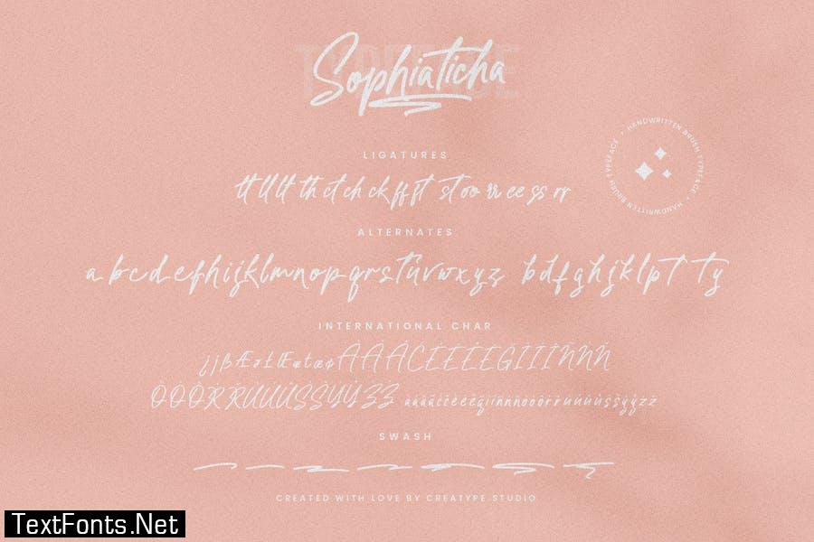 Sophiaticha Handwritten Brush