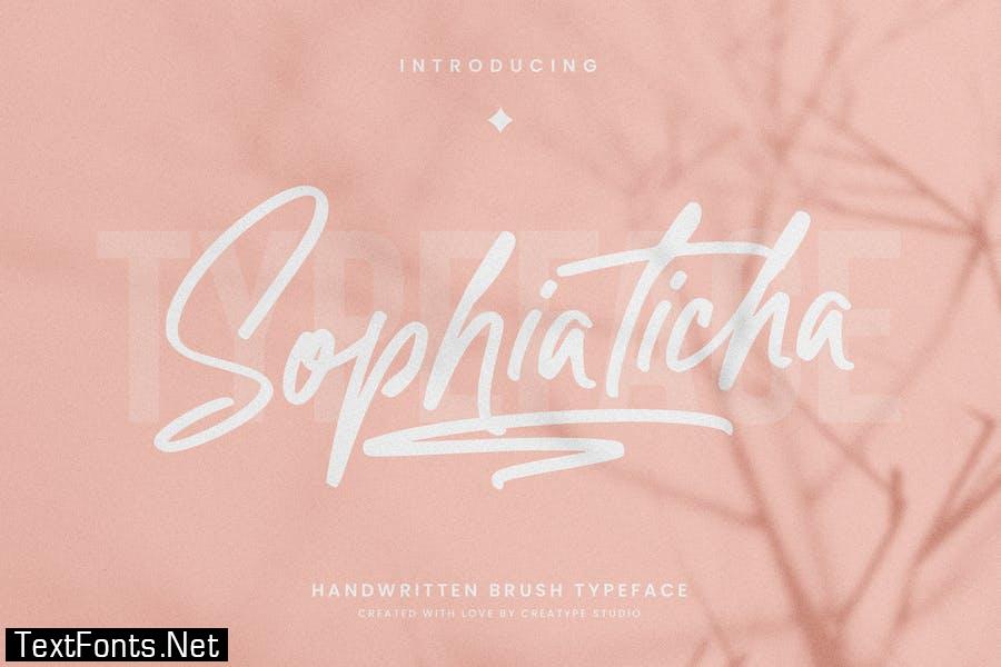 Sophiaticha Handwritten Brush