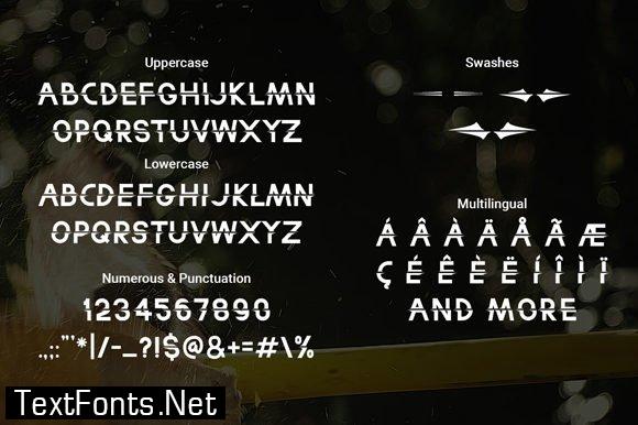 Split on Font