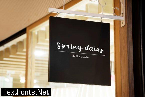 Spring Daisy Font