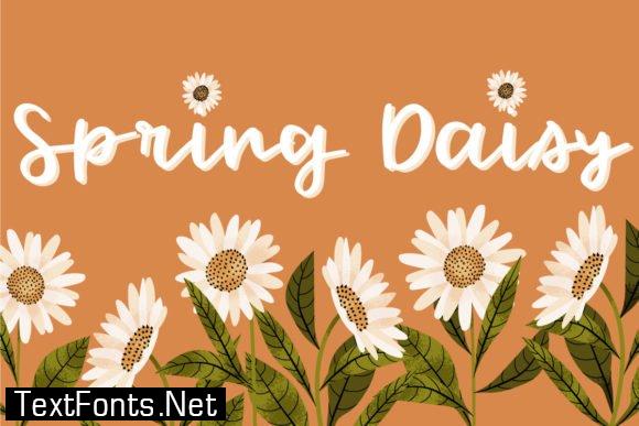 Spring Daisy Font