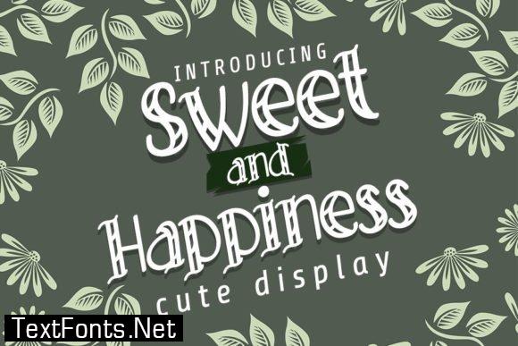 Sweet and Happiness Font