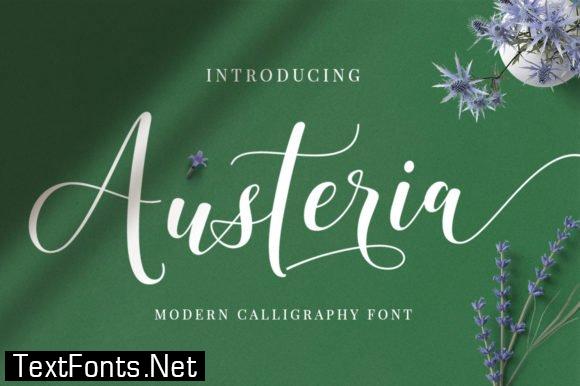 Title Austeria Font