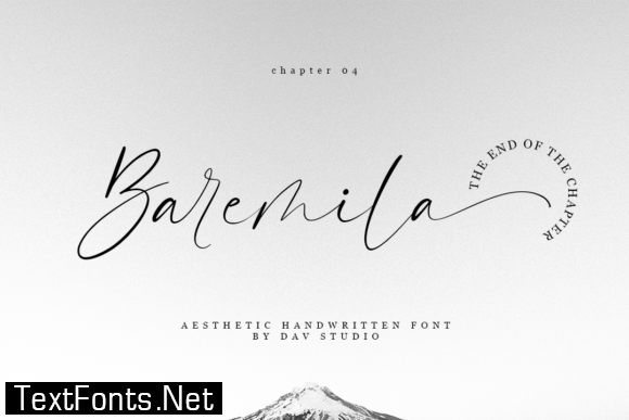 Title Baremila Font