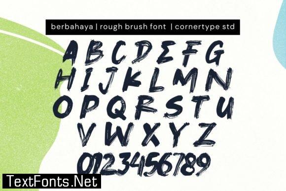 Title Berbahaya Font