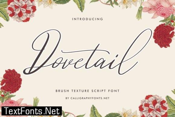 Title Dovetail Font