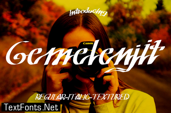 Title Gemelenjit Font