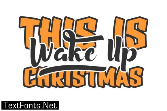 Title Holla Wishmerry Font
