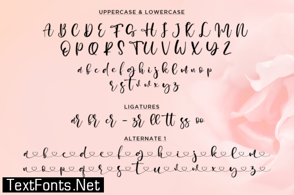 Title Honey Sharon Font