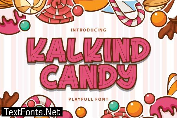 Title Kalkind Candy Font