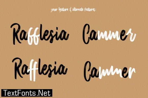 Title Masticated Font Font