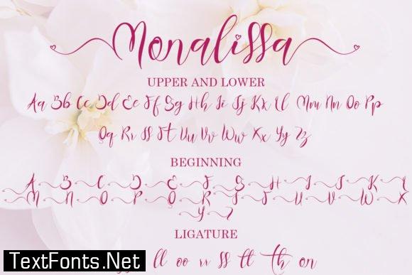 Title Monalissa Font