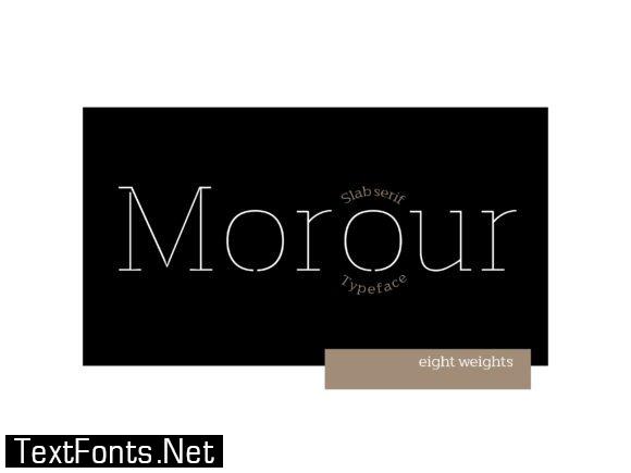 Title Morour Font