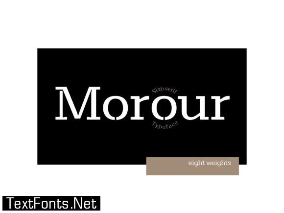 Title Morour Font