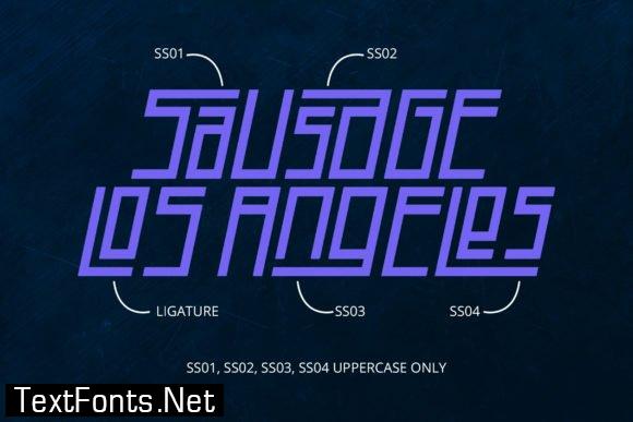 Title Salagiatec Font