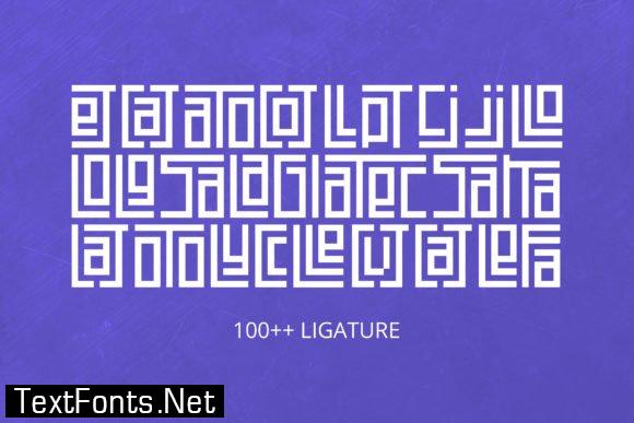 Title Salagiatec Font