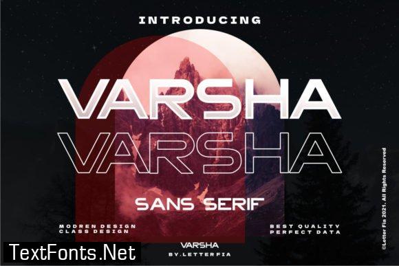 Varsha Font