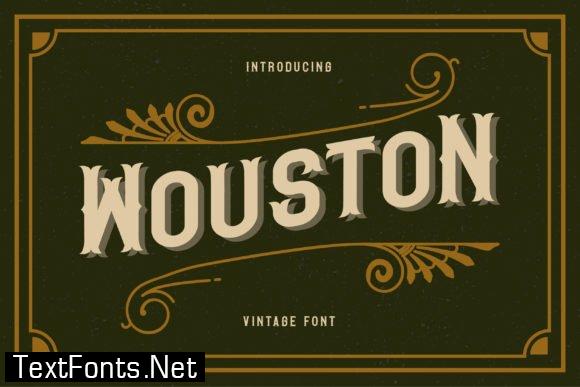 Wouston Font