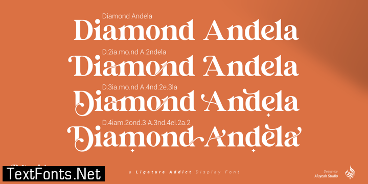 Al Britania Ligatura Font Family