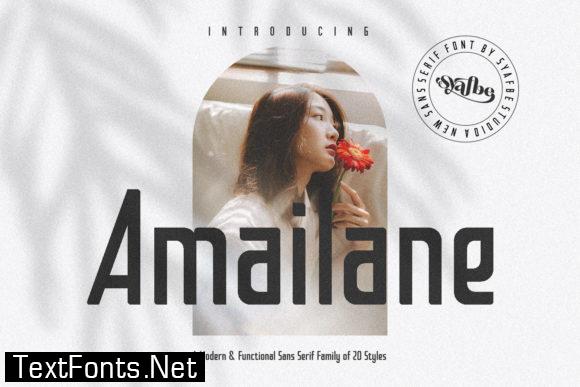 Amailane Font