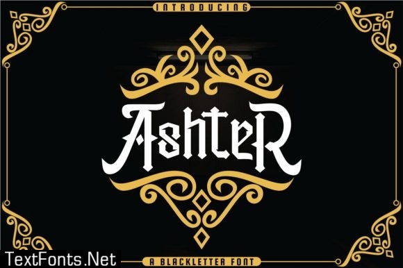 AshteR Font
