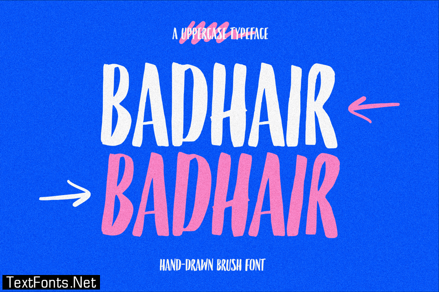 BADHAIR FONT