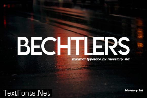 Bechtlers Font