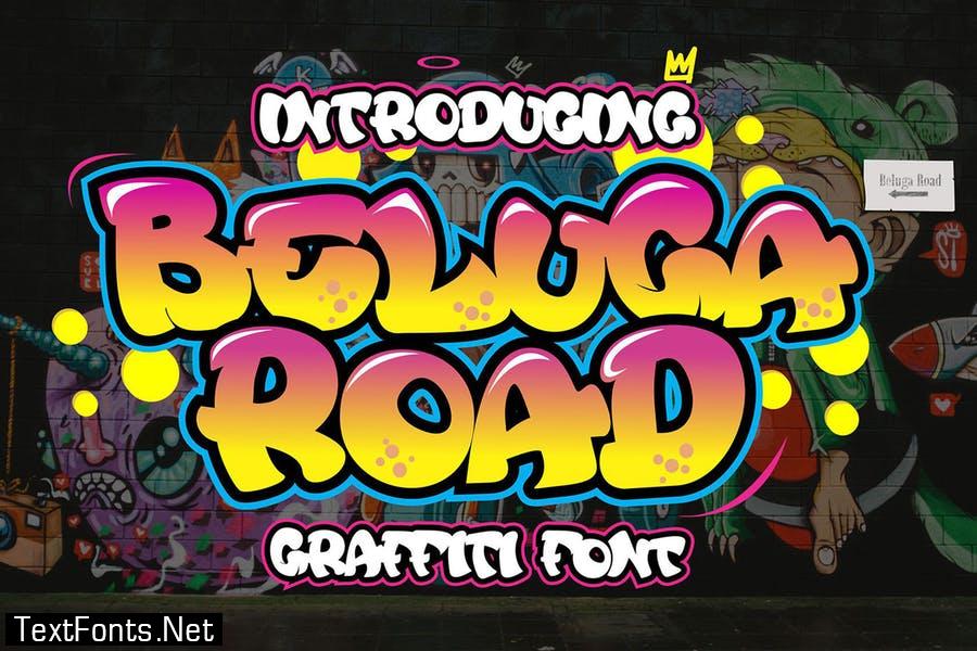 Beluga Road - Decorative Graffiti Font