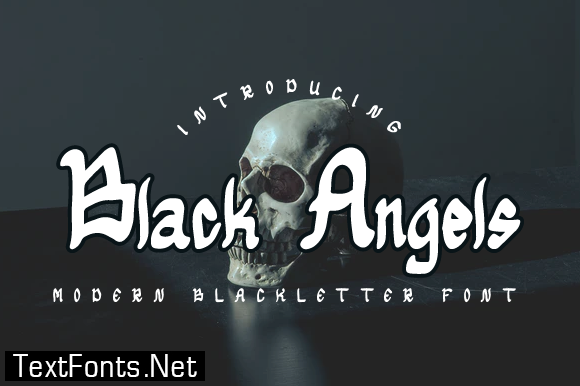 Black Angels Font