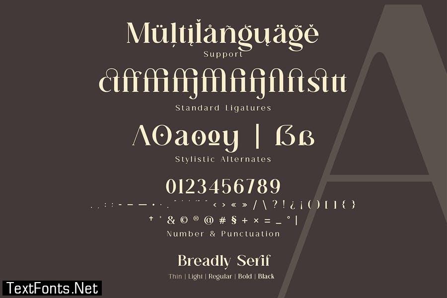 Breadley Serif