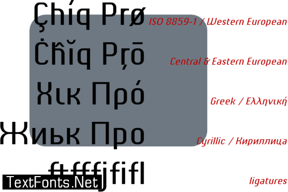 Chiq Pro Font