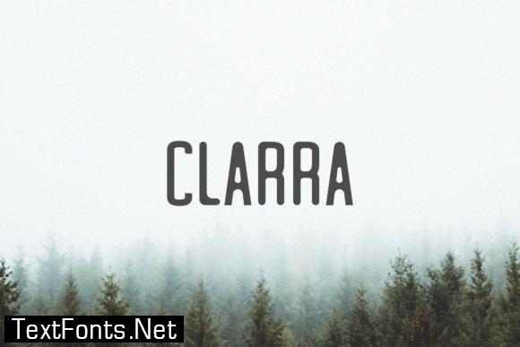 Clarra Family Font