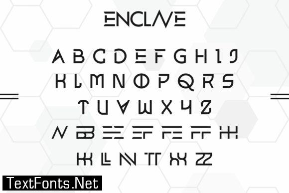 Enclave Font