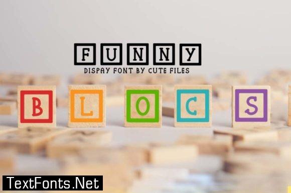 Funny Blocs Font