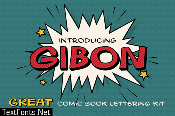 Gibon Bold Fill Font