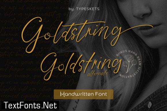 Goldstring Font