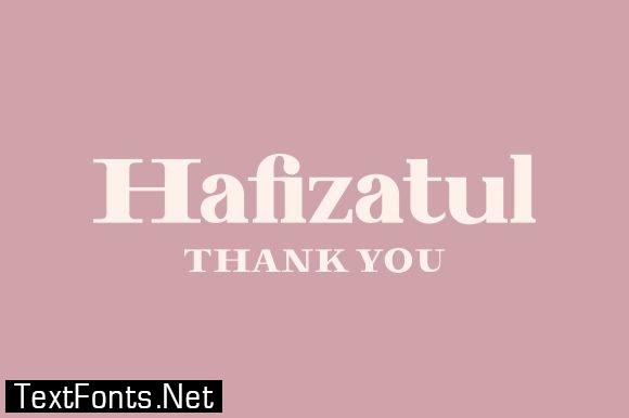 Hafizatul Font