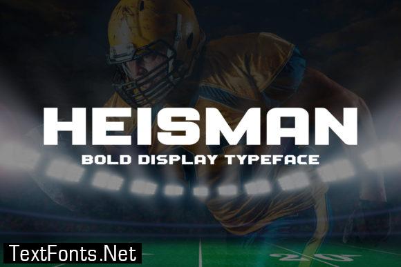 Heisman Font