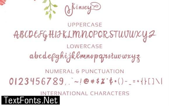 Kinsey Font