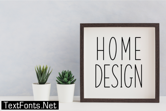 Kitchen Home Font